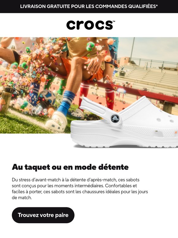 Un nouveau look pour les jours de match 🌈