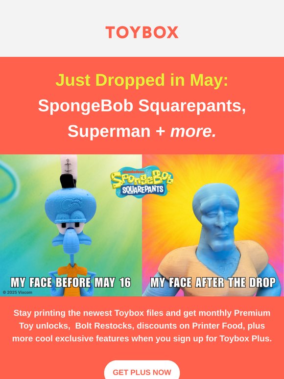 What Happened on Toybox in May? Brand New Toys to 3D Print 🎉