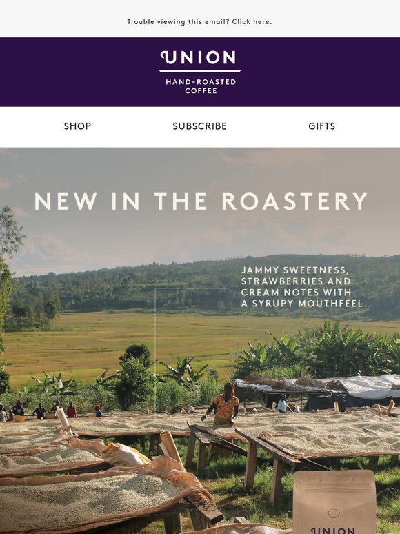 A standout lot from Burundi – now roasting
