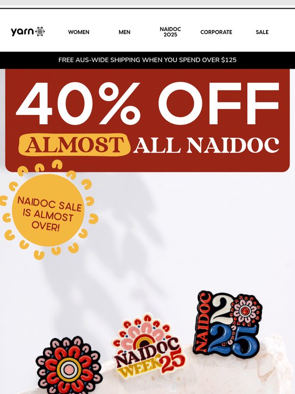 It’s Live! 40% Off (Almost) Everything📢