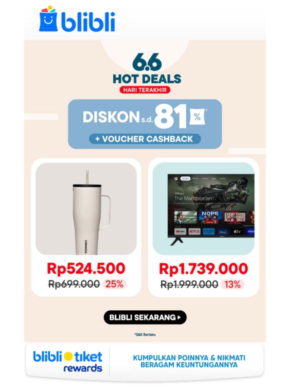 LAST DAY DISKON s.d. 81% 6.6 HOME GOALS🎁
