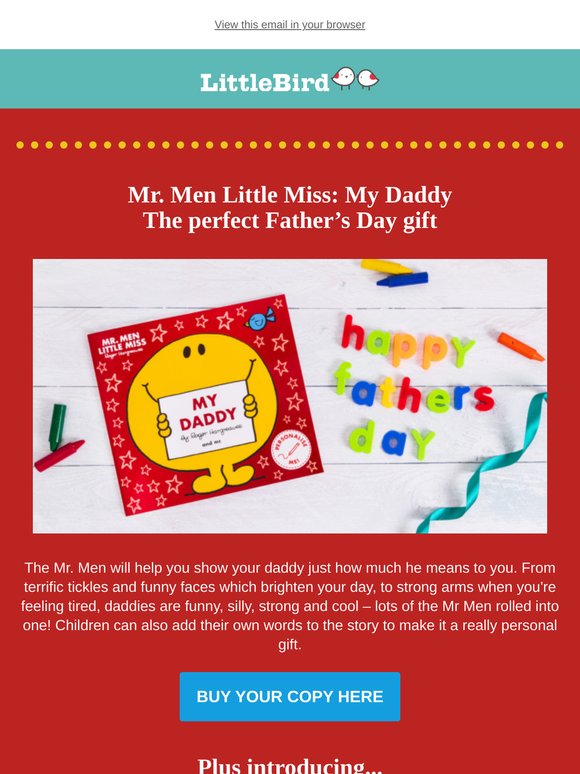 Meet Mr. Men Little Miss: My Daddy - the perfect Father's day gift!
