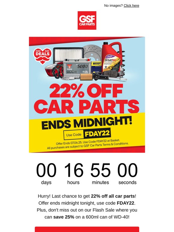 Offers End Tonight! ⏰