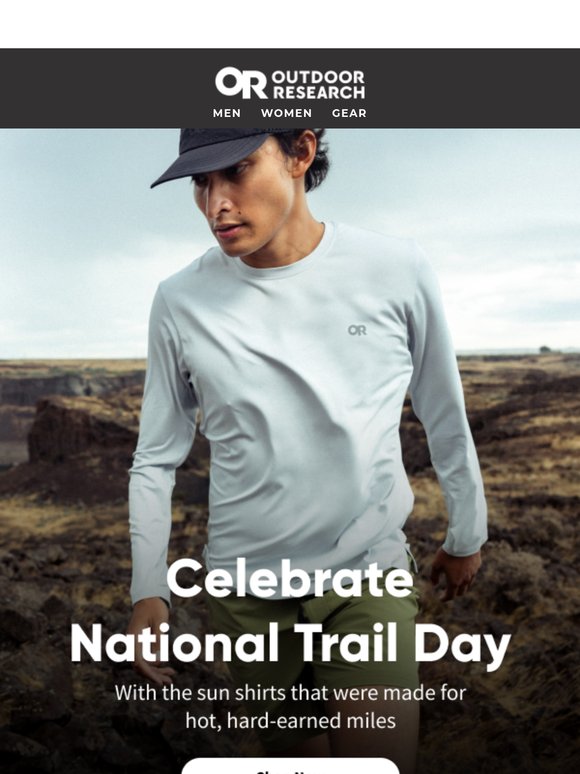 Cool Comfort for National Trail Day