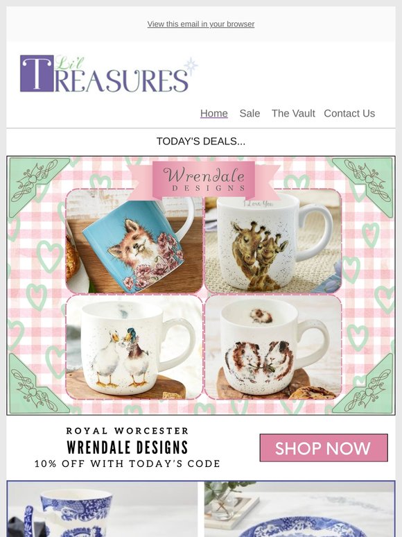 On Sale Tonight 💜 Wrendale Designs | Spode | Fressko | Playmobil