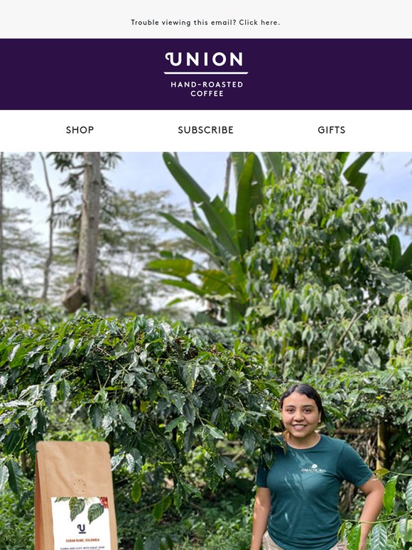 Sudan Rume: One of the most exceptional coffees we’ll roast this year is here.