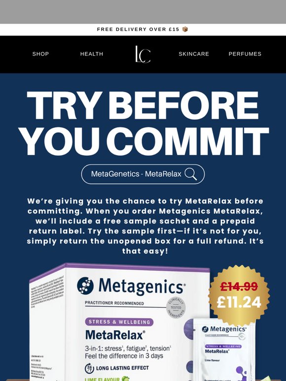 Are you ready to try MetaRelax with a free sample?