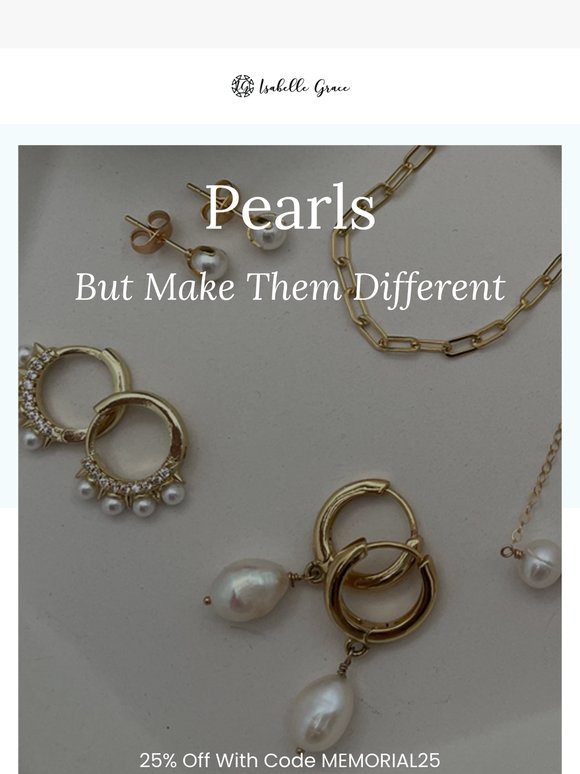 Pearls… But Make Them Different ✨🤍