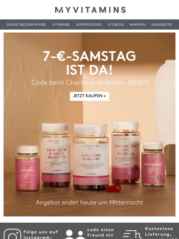 Hat da jemand „Samstage für 7€“ gesagt? 👀
