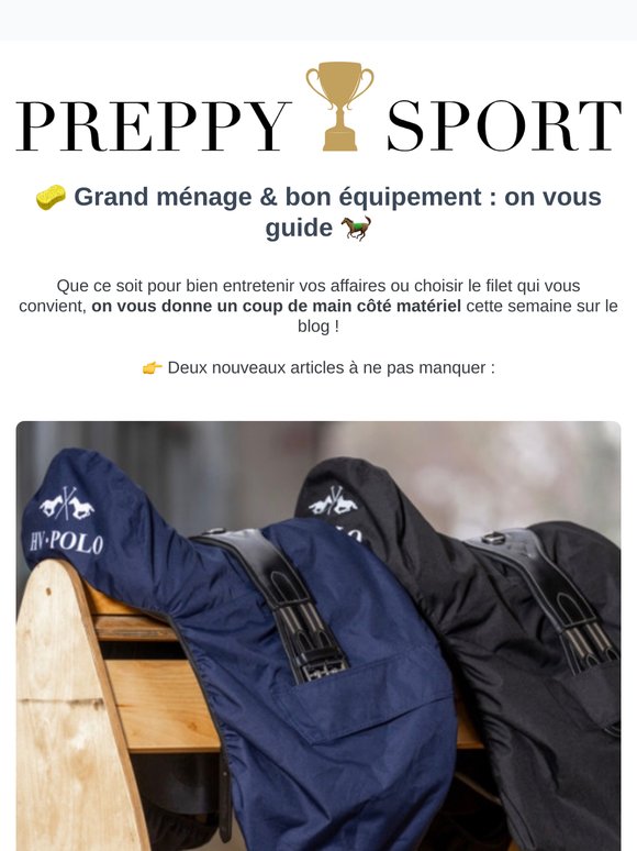 🧽 Grand ménage & bon équipement : on vous guide 🐎