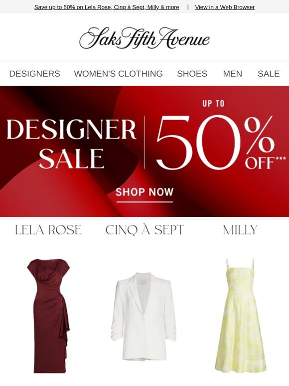 Up to 50% off top brands won't last long... + Recommendations just for you