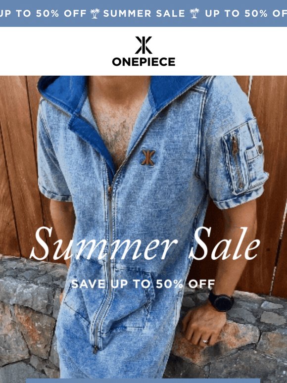 SUMMER SALE: UP TO 50% OFF STARTS TODAY☀️