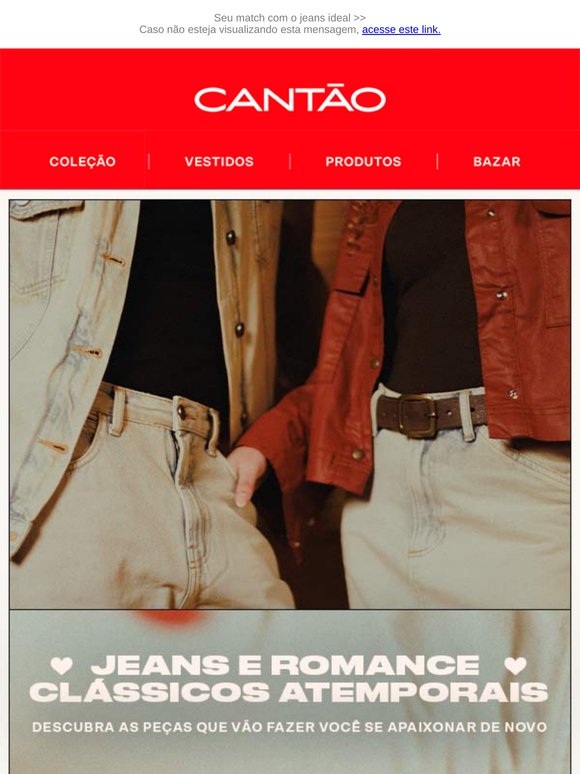 Seu date pede jeans novo ﻿💘 Escolhe o seu!