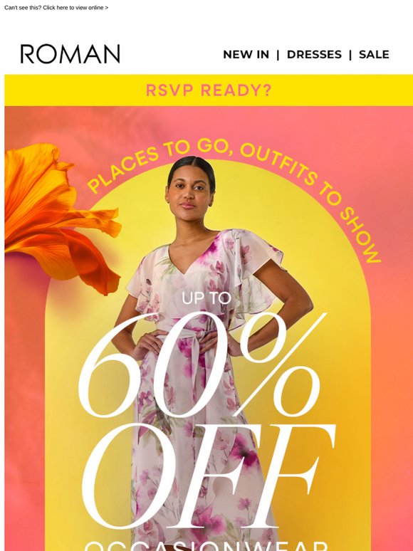 Event in the diary? No outfit? 👗