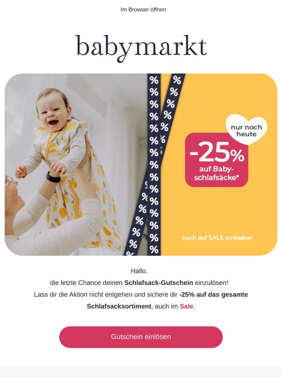 📣 Letzter Aufruf: -25% auf Schlafsäcke