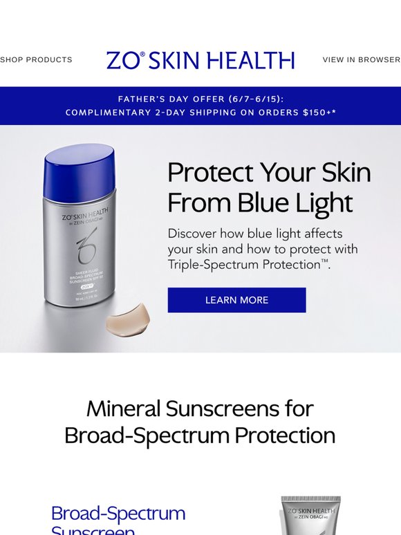 Protect Your Skin From Blue Light