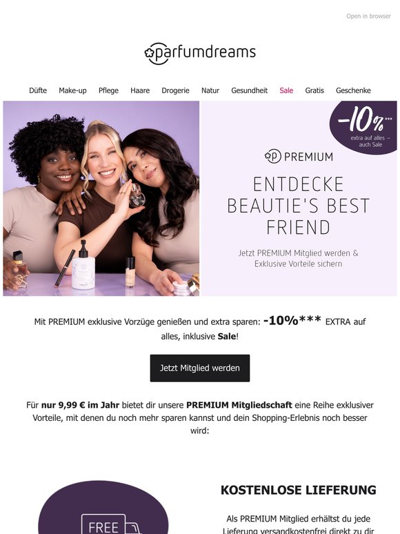 Jetzt PREMIUM-Mitglied werden & Exklusive Vorteile sichern ✨