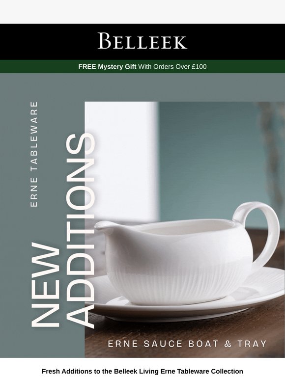 Just In: New Additions to Our Belleek Living Erne Collection 🍽️