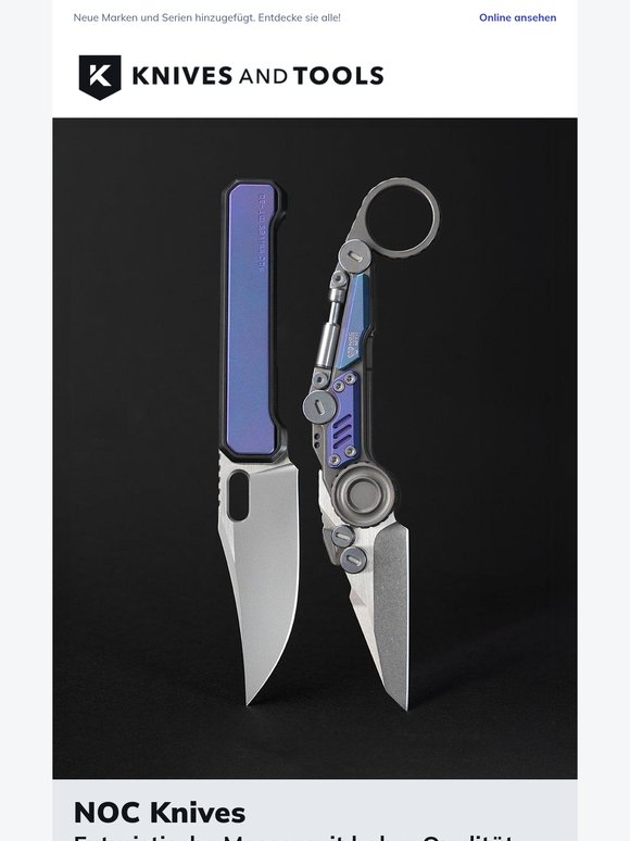 NEU: NOC Knives, Microtech, Feuerhand und mehr!