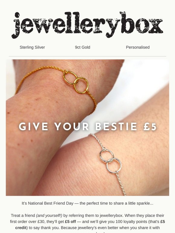 It’s National Best Friend Day – share the sparkle ✨