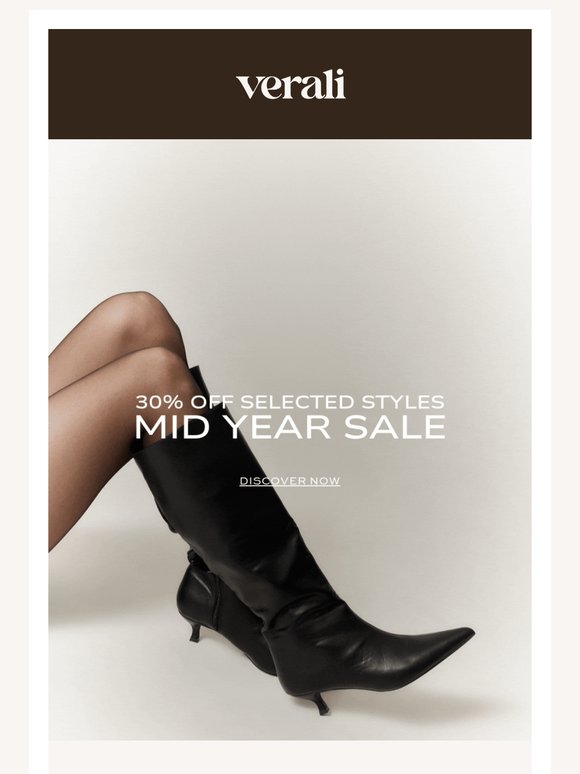 30% OFF SELECTED STYLES