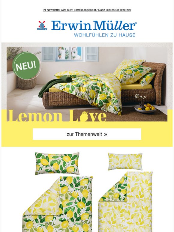 "Lemon Love" - entdecken Sie unsere neue Themenwelt!