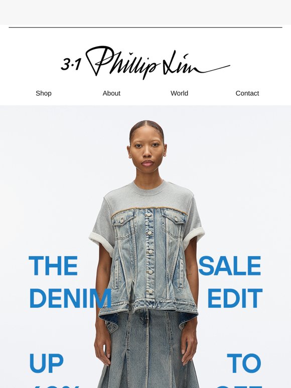 End of Season Sale Denim
