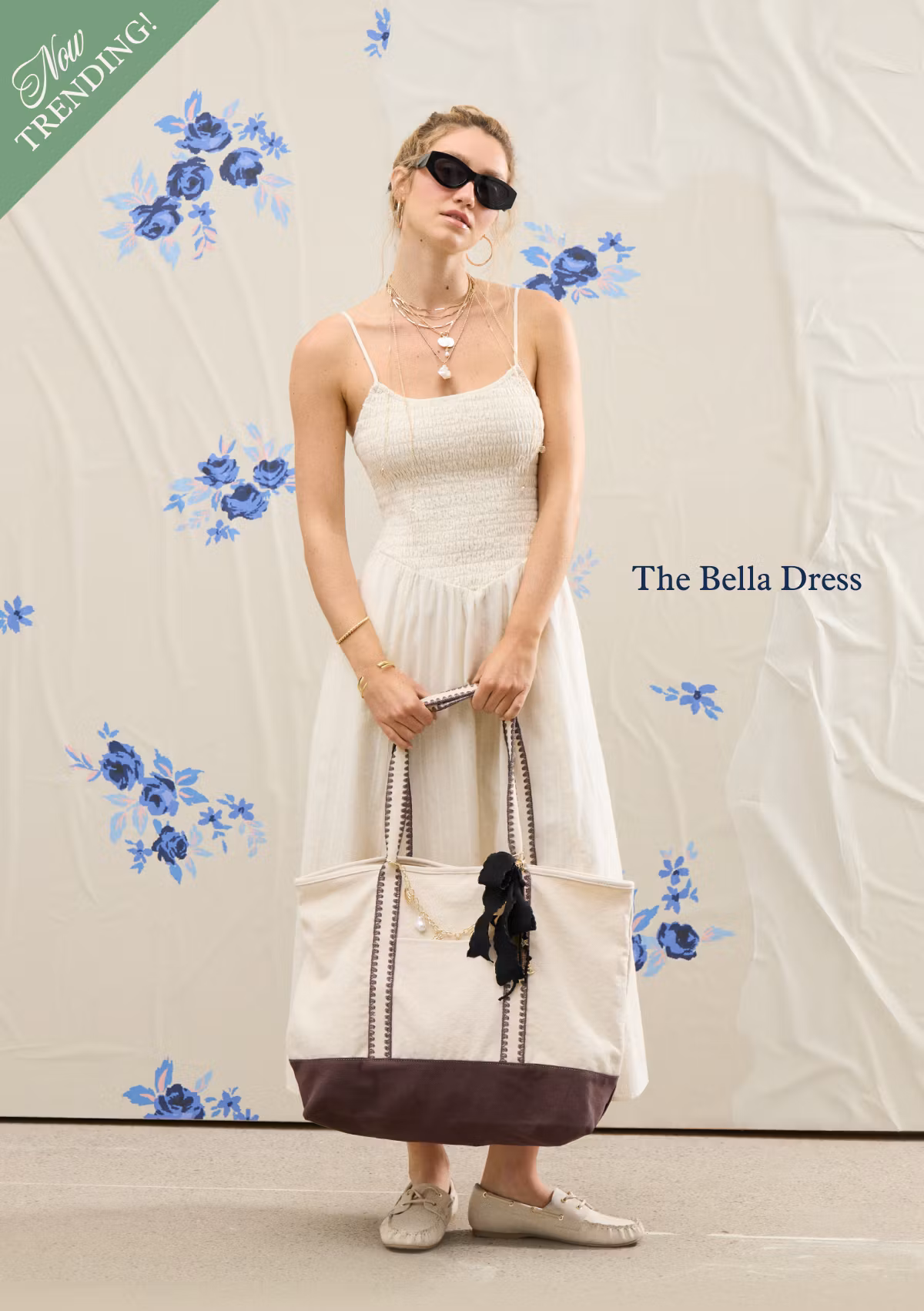 SUNNY SAVES AHEAD | Now TRENDING! The Bella Dress