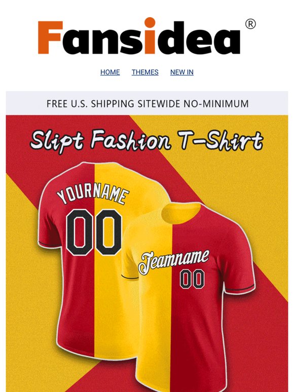 🤗Customized T-shirts just for you, inspired by Split Colors, e-sports styles and more themes