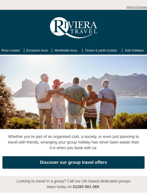 Looking to travel as a group?