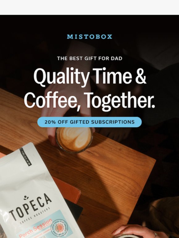 For the man, the myth, the coffee legend.