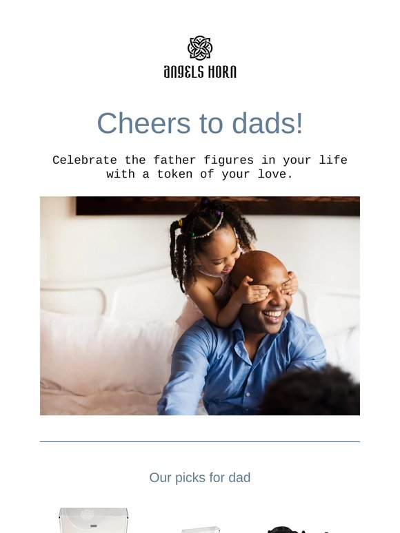 Cheers to dads!