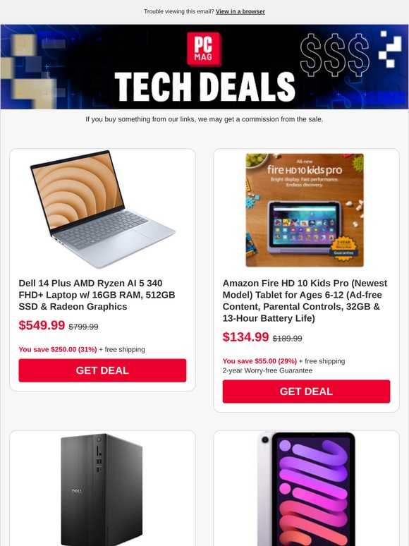 20% off iPad mini 8.3" Tablet | $18 PNY 256GB microSDXC | $4 Rocoren Magnetic Cable Clips Cord Organizers
