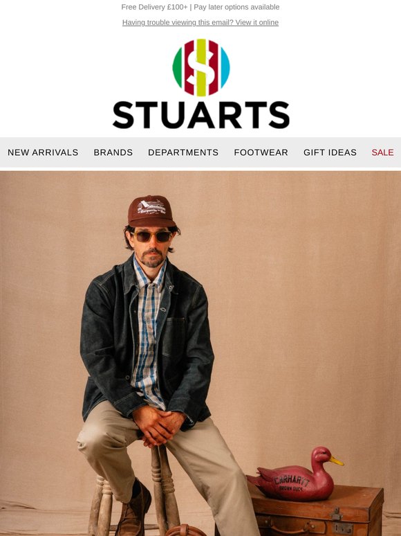 Latest Looks from Barbour, RRL by Ralph Lauren, Astorflex & more...