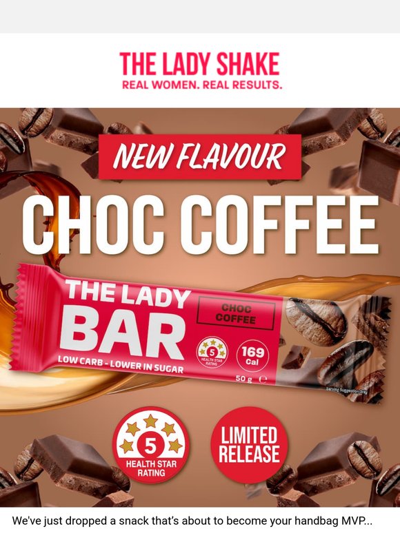 ☕ Meet Your New Favourite Snack – The Choc Coffee Lady Bar!