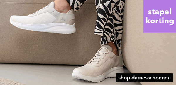 Shop damesschoenen met stapelkorting!