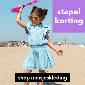 Tot 30% stapelkorting op kinderkleding!