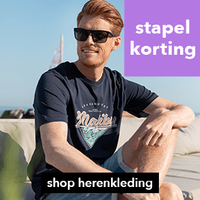 Tot 30% stapelkorting op herenkleding!
