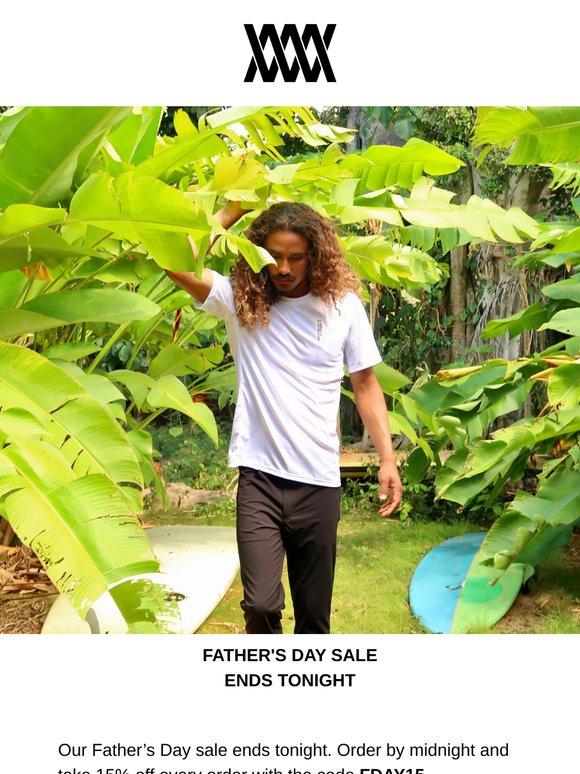 Last Chance - Father's Day Sale : 15% Off // MISSION WORKSHOP