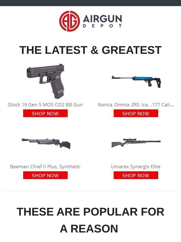 What is NEW at Airgun Depot?