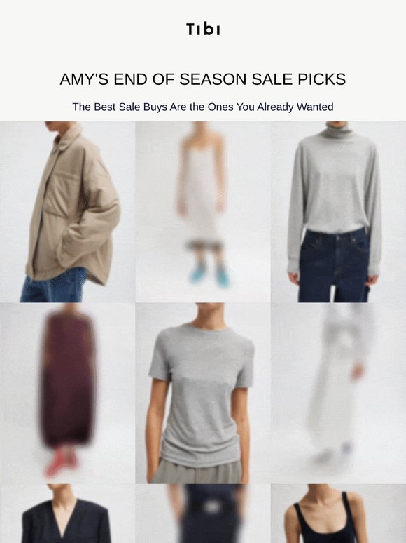 Amy's Sale Picks
