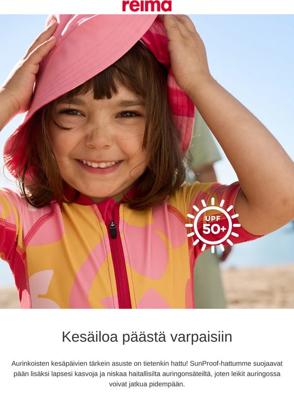 Kesähatut ja sandaalit rantareissuille