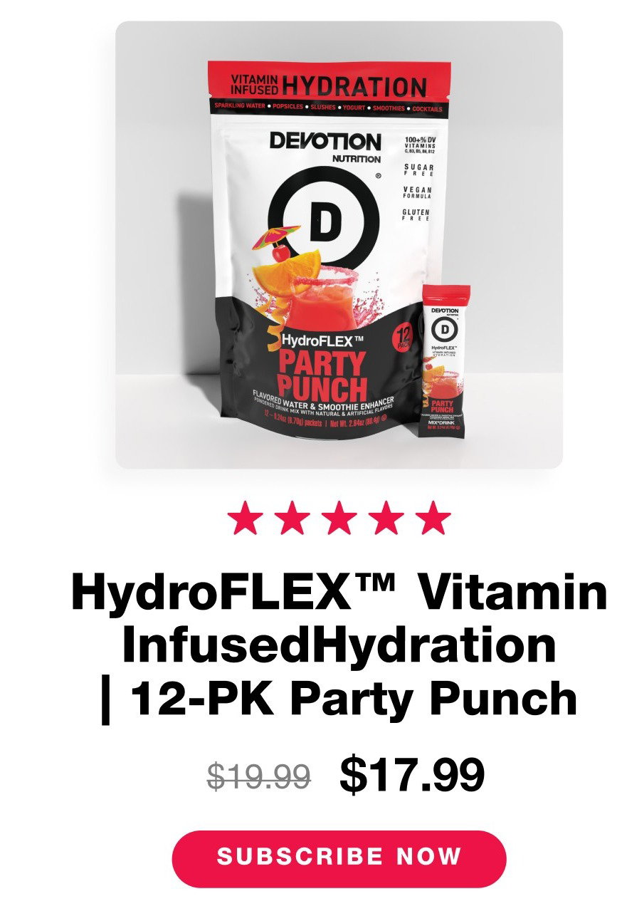 HydroFLEX™ Vitamin Infused Hydration | 12-PK Party Punch