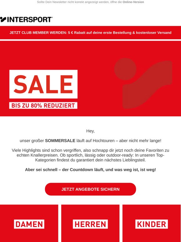Letzte Chance: Sale-Highlights bis zu 80% reduziert!!