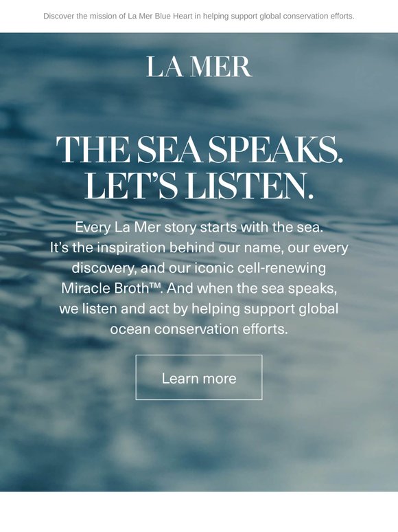 The ocean gives us all so much