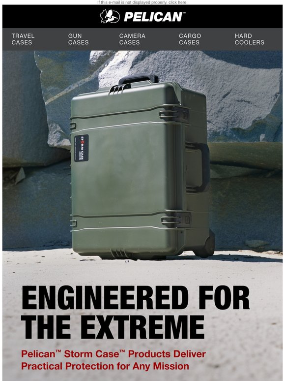 Pelican Products: Discover our quick-access weatherproof cases. | Milled