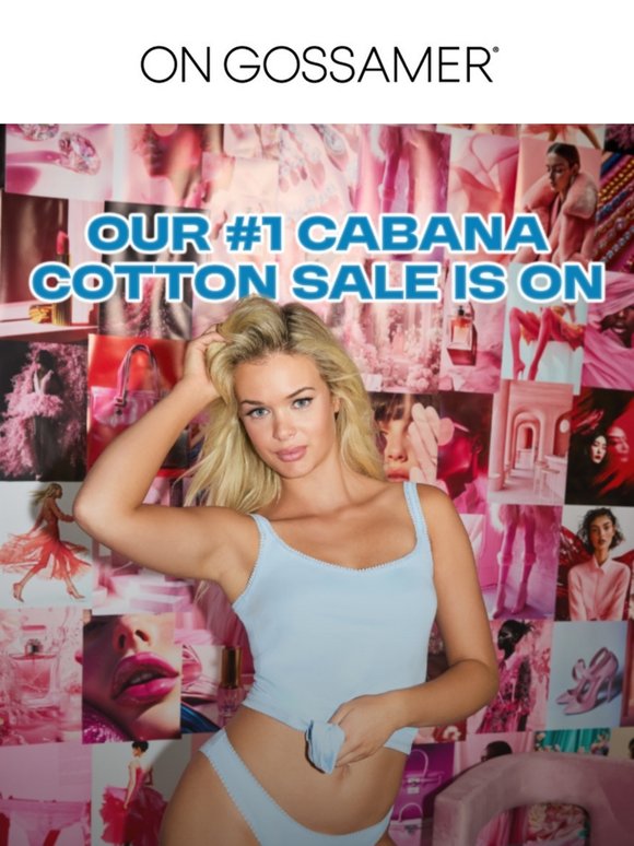 Don’t Miss Out: Cabana Cotton, Now 30% Off!