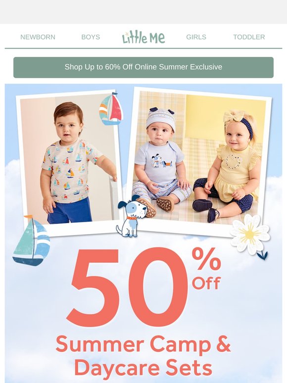 50% Off Summer Camp & Daycare Sets!