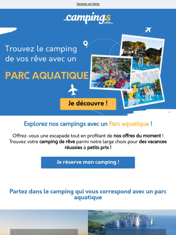 Nos campings avec parc aquatique n’ont jamais été aussi accessibles
