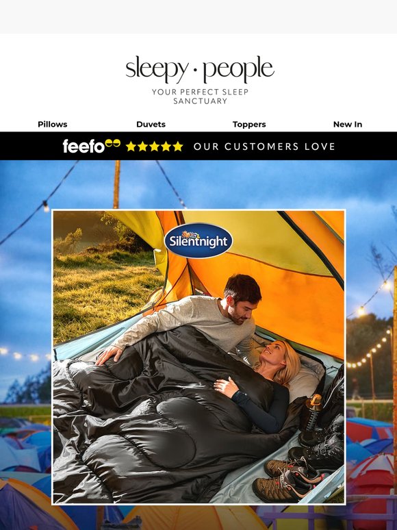 Shop camping essentials now and get festival-ready in comfort